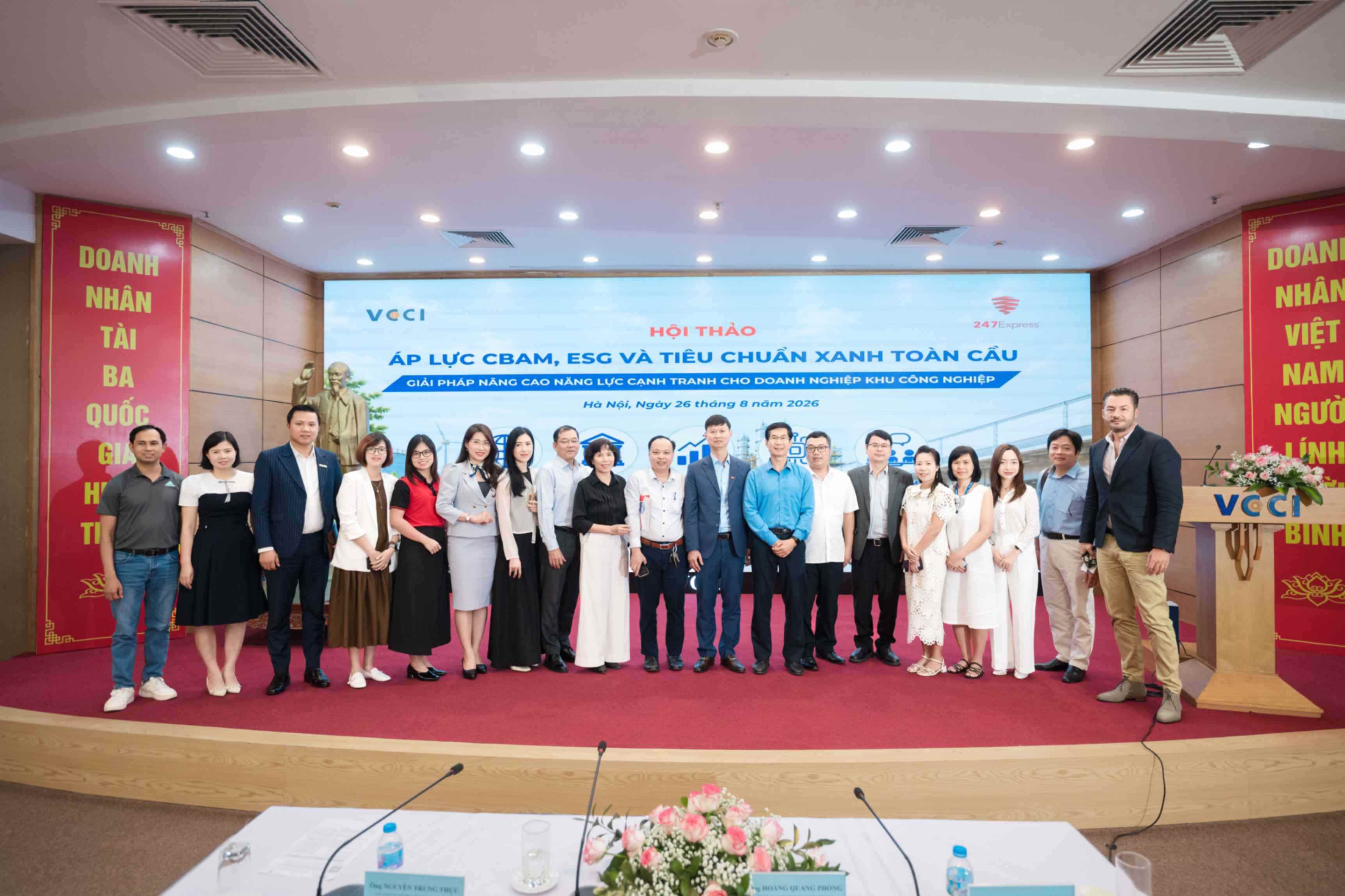 247Express đồng hành cùng doanh nghiệp khu công nghiệp chủ động ứng phó CBAM, ESG và tiêu chuẩn xanh toàn cầu